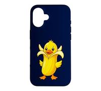 Banana Duck Cute Animal Mashup Silly Fruit Bird Hybrid Meme Case for iPhone 16