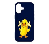 Banana Duck Cute Animal Mashup Silly Fruit Bird Hybrid Meme Case for iPhone 17