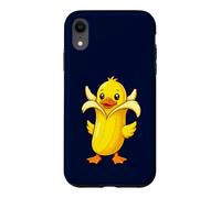 Banana Duck Cute Animal Mashup Silly Fruit Bird Hybrid Meme Case for iPhone XR