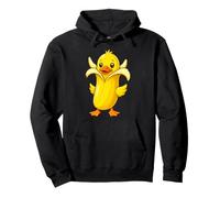 Banana Duck Cute Animal Mashup Silly Fruit Bird Hybrid Meme Pullover Hoodie