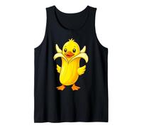 Banana Duck Cute Animal Mashup Silly Fruit Bird Hybrid Meme Tank Top