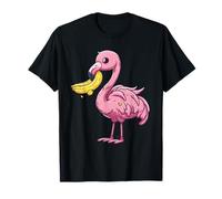 Banana Flamingo Artwork Cute Flamingo Fruit Animal Lovers T-Shirt
