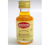 Banana Food Flavouring Essence Preema 28ml Bottle