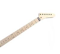 Banana Guitar Neck 25.5inch 22fret Canada Maple Wood With Locking Nut Dot Inlay