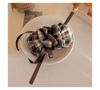 Banana Hair Clip 1/3pcs Retro Fabric Grid Banana Clip