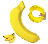Banana Holder Case | Reusable Plastic Banana Container for Lunchbox, Travel & School | Fruit Saver Box for Freshness, Portable Banana Protector for Kids & Adults