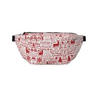 Banana Leaf Green Multi-Purpose Fanny Pack and Crossbody Bag - High Capacity with Zipper Pockets, Ideal for Men and Women, Animal Wilderness Bear Deer, One Size