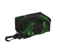 Banana Leaf Green Pet Travel Garbage Bag Storage Bag Is Soft And Lightweight, The Perfect Accessory For Taking Dogs For Walks, Runs, And Hikes