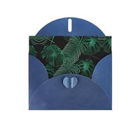 Banana Leaf Green print Greeting Cards - Thank-You Cards Party Invitation Cards for Festive Celebrations