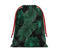 Banana Leaf Green Ultra Soft Velvet Gift Bag, Comfortable To The Touch, Reusable
