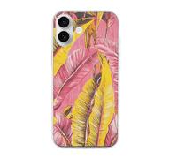 Banana Leaf Patterned Case Compatible with iPhone 16 Plus