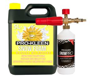 (Banana Milkshake) ProKleen Snow Foam Car Shampoo & Nilfisk Lance Kit