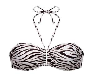 Banana Moon - Women's Fadio C Wildjungle - Bikini top size 42C, grey