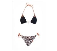 Jaka Tomales Bikini Bottoms in Towelling Black