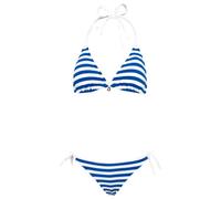 Banana Moon - Women's Yero Coastline - Bikini top size 10, blue/white