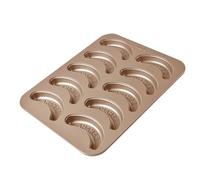 Banana Mould - Fruit Shaped Metal Tray, Non-Stick Cookie Tin, Multifunctional Bread Pudding Pan | Accessory Set for Kitchen, Dessert, Pastry, Chocolate, G