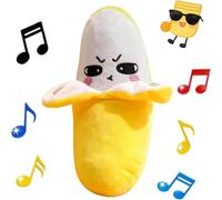 Banana Musical Sensory Toy - Plush And Cute With Interactive Piano Keys | Touch-Sensitive Stuffed Animal For Young Children, Lightweight Comfort Plush For Home Decor Crib Nursery Play