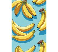 Banana Notebook - Glossy 3D Fruit Cover - Lined Journal for Notes, Writing, and Tropical Vibes (Fruity Vibes Series - Notebooks)