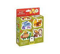 Banana Panda My First Puzzle - Baby Animals | 7 Colourful 4-Piece Puzzles for Toddlers | Educational Puzzle Toy for Age 2+ | Develop Vocabulary, Observation & Motor Skills
