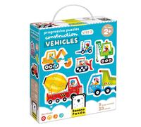 Banana Panda Progressive Toddler Puzzles - Construction Vehicles - I (US IMPORT)
