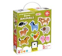 Banana Panda Step by step puzzle farm animals 18m+
