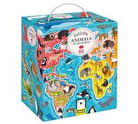 Banana Panda Puzzle love animals around the world (60 pcs)