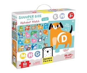 Banana Panda Super Large Puzzle Matches Alphabet 3+
