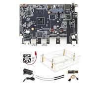 Banana Pi BPI-F3 8-Core RISC-V K1 Chip SBC, 2.0TOPS AI Performance CPU Single Board Computer, for NAS Network Storage and Laptop Alternatives (with Acrylic Housing, 16GB LPDDR4 128GB eMMC)