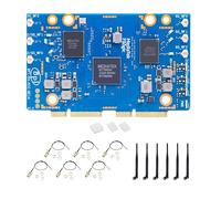 Banana Pi BPI-R4 NIC BE14 WiFi 7 Module for BPI-R4 Wireless Tri-Band WiFi Router Board OpenWRT, MediaTek MT7995AV CPU 32 bits RISC-V MCU, with 6X 2G/5G/6GHz WiFi Antenna (WiFi7 NIC Module)