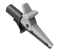 Banana Plug Test Clips J.60041 Alligator Clip Set with 4mm Jack Socket for Electrical Testing Automotive Projects Crocodile Clips for Car Truck Diagnostics Black 2-Pack