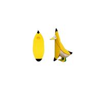 Banana Porch Goose Outfits,Cute Pepper Goose Costume for Lawn Decor,Holiday Outfit Geese Clothes for 23" Lawn Geese Statue,G-oose Costume for Patio Garden Decoration