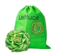 Banana Preserving Bag Non-Woven Foil 28x35cm | Drawstring Storage Bag for Fruits, Odor Control Produce Pouch | Reusable Banana Fresh Bag for Fridge Vegetables Grocery Storage