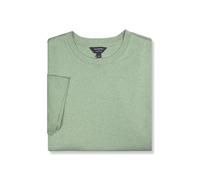 Banana Republic Mens 667140 Luxe Touch Soft Cotton Crewneck Tee T-Shirt, Green Heather, XL