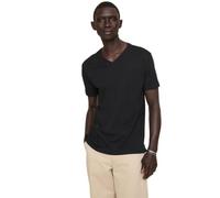 Banana Republic Men's Luxury-Touch V-Neck T-Shirt, Br Black, XS