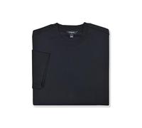 Banana Republic Mens Slim Fit 593152 Mini Ribbed Crewneck Tee T-Shirt, Black, Medium