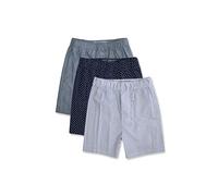 Banana Republic Pack of 3 Men's Boxer Briefs 100% Organic Cotton with Elastic Waistband Mixed Colours