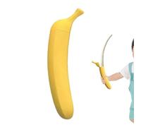 Banana Retractable - 3D Printed 25cm To 60cm | Banana Wand Toy Prop Retractable B́anana Stick | Fun Stage Performance Accessory For Kids Teens Content Creators Themed Events