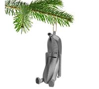 Banana Scrooge Christmas Tree Bauble Decoration Ornament For Christmas Xmas Noel (Silver)