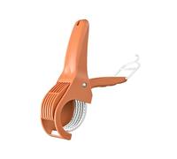 Banana Slicer ABS + Stainless Steels Fruit and Vegetable Salad Peeler Cutter Kitchen Tool for Banana Strawberry Grape Kitchen Gadgets