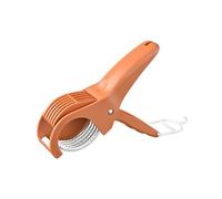 Banana Slicer Fruit and Vegetable Cucumber Divider Press & Cut Sausage Cutter Stainless Steel