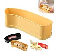 Banana Slicer, Fruit Cucumber Cutter, Speed Cutter for Strawberry Egg Hot Dog Grape, Multipurpose Strawberry Slicing Kitchen Gadgets for Fruits and Vegetables