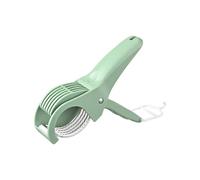 Banana Slicer Stainless Steels Fruit Salad Peeler Cutter Safe Easy Kitchen Tool for Banana Hotdog Strawberry Cucumbers Fruit and Vegetable Cutter