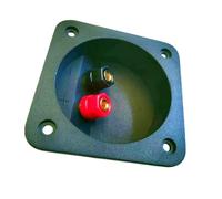 Banana Socket Speakers Terminals Connection Box Accessories Coppers Junction Clip Square Junction Box Binding Post Connectors