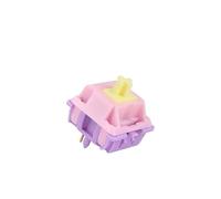 Banana Split Linear Switches Mechanical Keyboard 62g 5 Pin POM Gold Plated Spring Factory Lubed PC Gaming Keyboard Switch IDGTTLDF(110PCS)