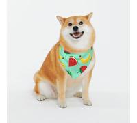 Banana Strawberry Pineapple Print Classic Prints & Washable Scarves For Stylish Dogs And Cats Personalized Dog Bandanas - Stylish Pet Scarf For Medium To Large Dogs