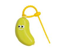 Banana Toothbrush Cover, Fun Toothbrush Holder with Toothpaste Dispenser, Portable Toothbrush Head Holders, Portable Brush Cap for Home and Outdoor Travel, Outdoor Camping Storage (Green, 1 PCS)