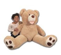 bananair Giant Teddy Bear 160 CM / 62,9" Big Bear Plush extra large. Perfect for gift or birthday