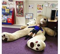 bananair Giant Teddy Bear 340 cm / 133.8 inches, Big Bear Plush extra large. Perfect for gift or birthday