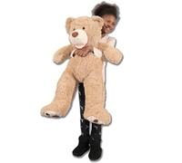 Bananair - Giant Teddy Bear - Ultra Soft and Fluffy, Cuddles Assured - XXL Teddy Bear for Birthdays, Bedroom Decor, Celebrations (Beige, 100cm)