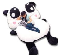 bananair Panda Pandabed BeanBag 170 cm x 135 cm x 45 cm Giant Bed Ultra Soft, Plush, Christmas Birthday Gifts